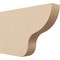 Ekena Millwork 2in. W x 8in. H x 12in. L Greensboro Woodgrain TimberThane Rafter Tail, Primed Tan RFTUR02X08X12GRNRCPR - alternate 1